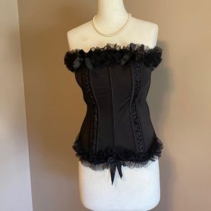 Torrid Black Lace Chemise with Sweetheart Neckline